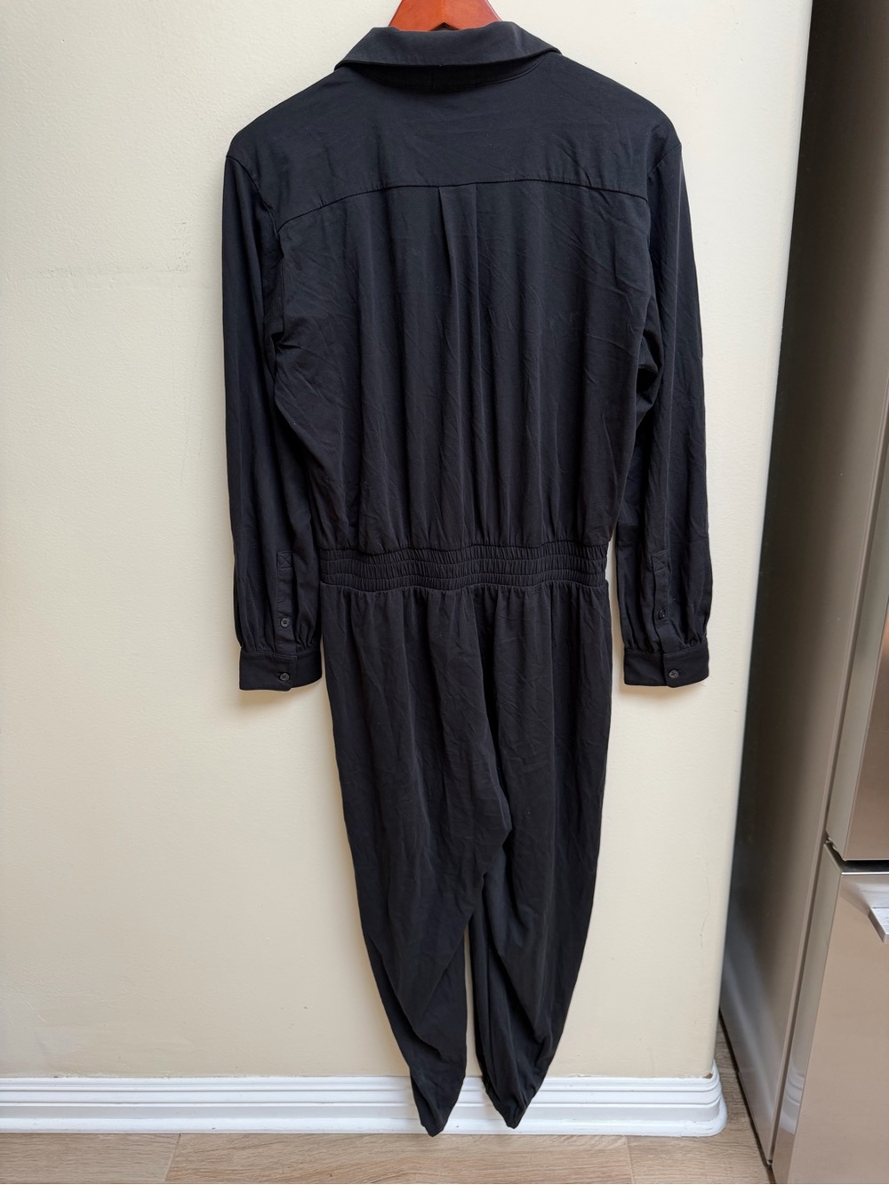 ATM Anthony Thomas Melillo Black Long-Sleeve Jumpsuit - Picture 3 of 3